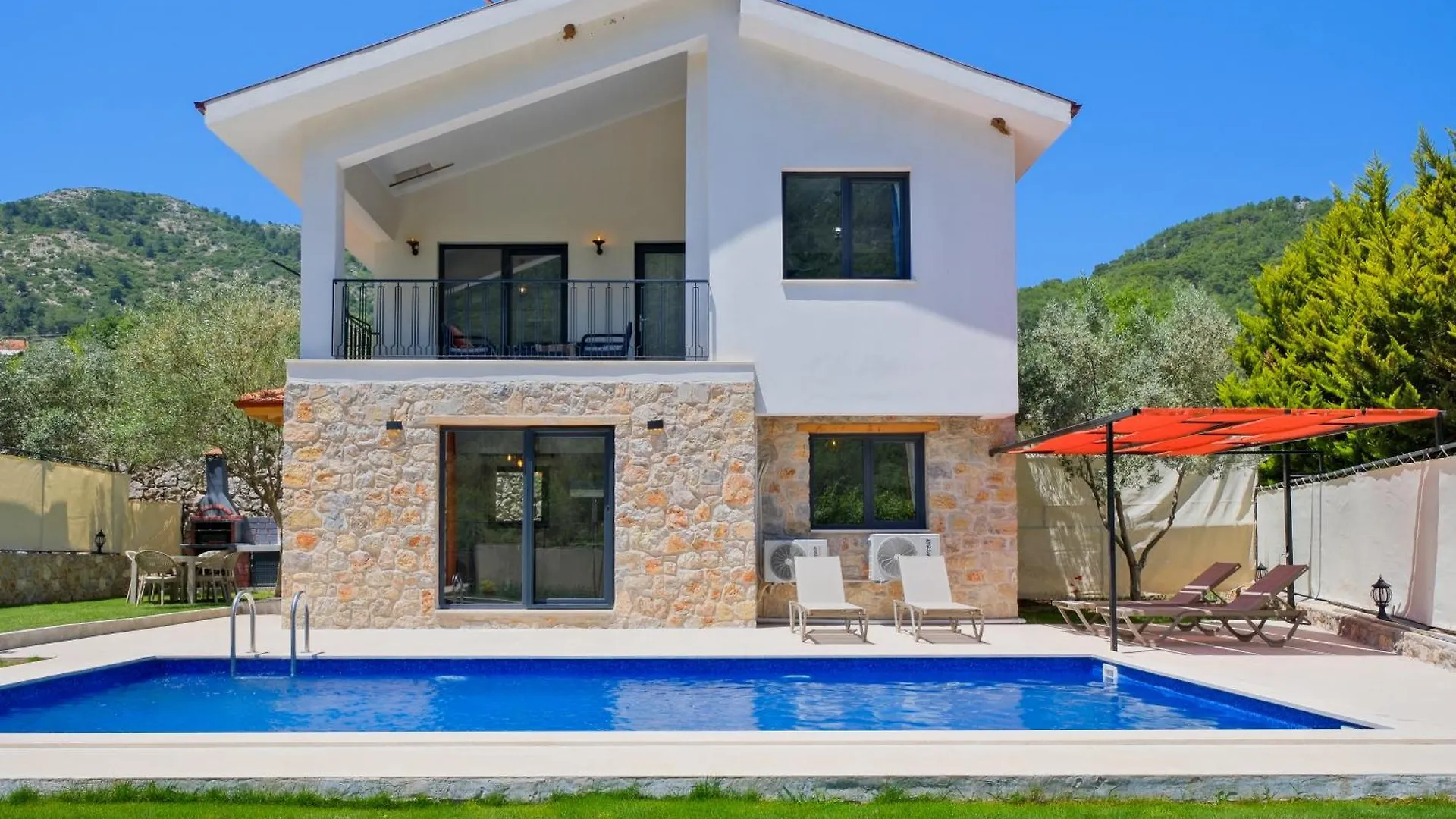 Villa Kizilbella 1, Lueks Havuzlu Korunakli Tas Villa Fethiye Törökország