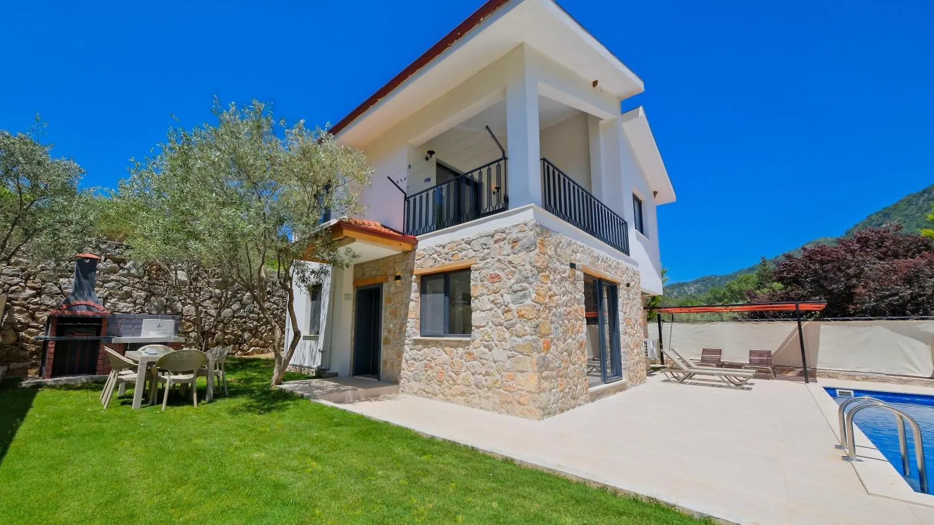 Villa Kizilbella 1, Lueks Havuzlu Korunakli Tas Villa Fethiye Törökország