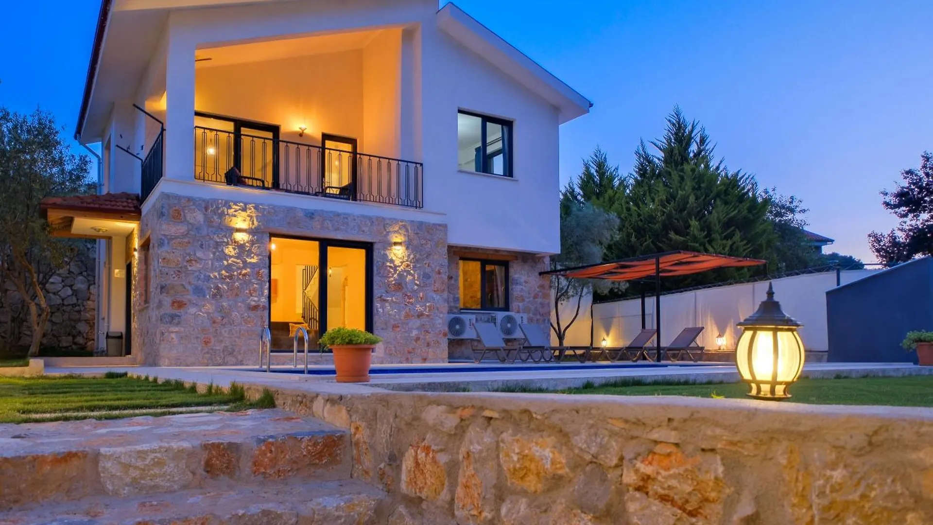 Villa Kizilbella 1, Lueks Havuzlu Korunakli Tas Villa Fethiye