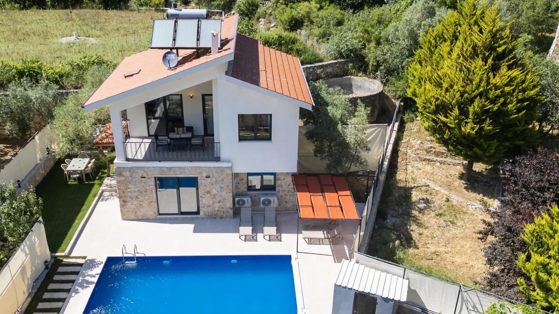 Villa Kizilbella 1, Lueks Havuzlu Korunakli Tas Villa Fethiye
